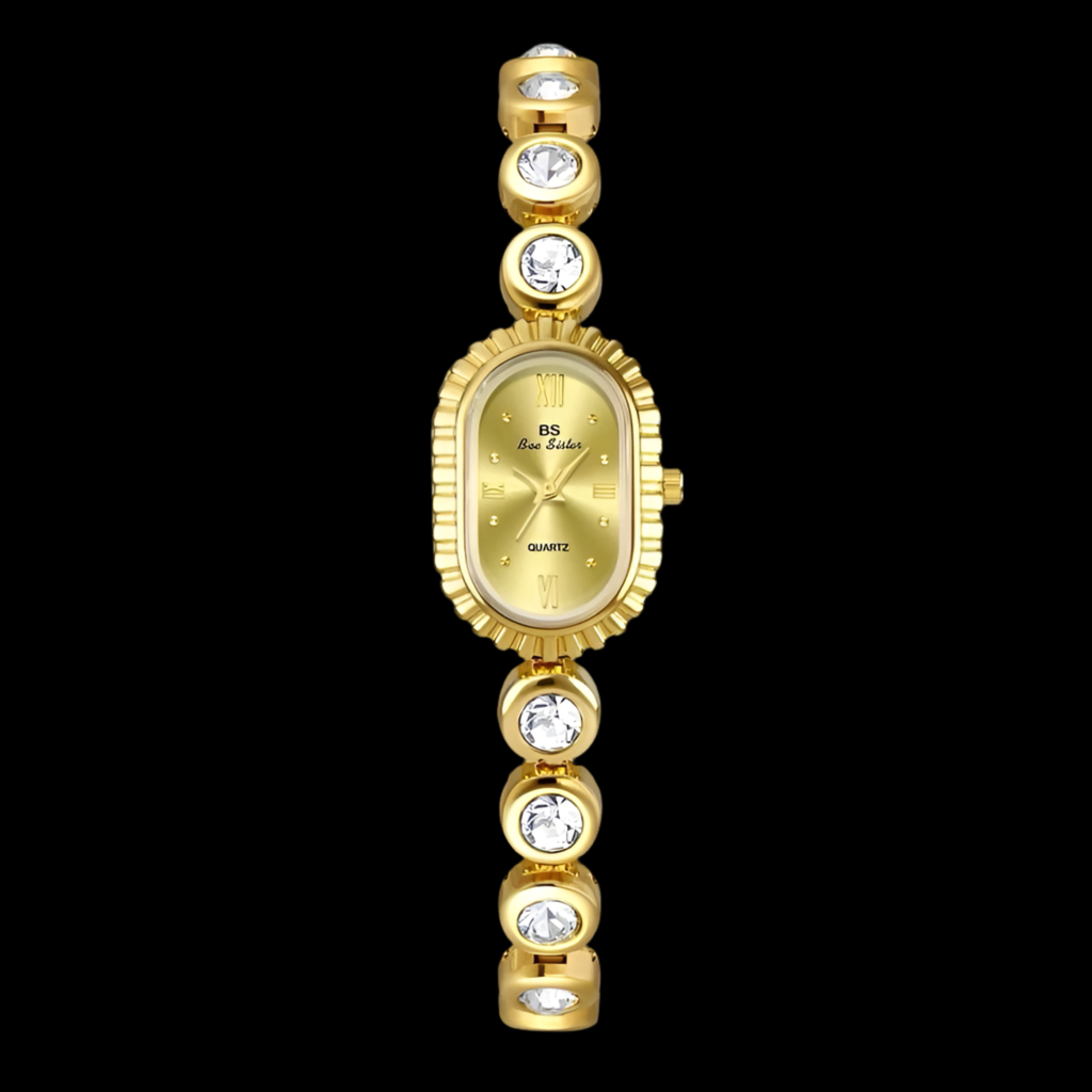 Nyla Vintage Watch | Gold Plated