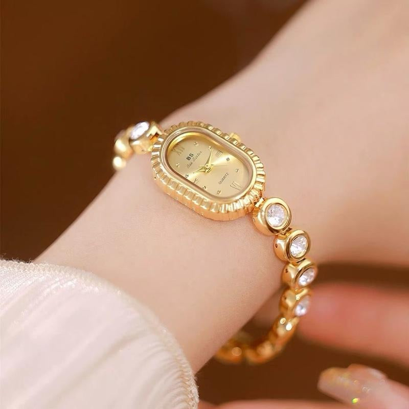 Nyla Vintage Watch | Gold Plated