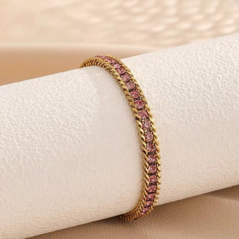 Alana bracelet | 18kt Gold plated stainless steel