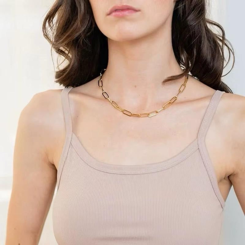 Chain Necklace | 18kt Gold Plated