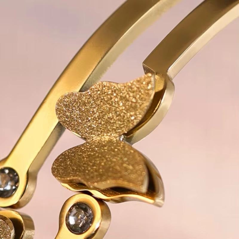 Nature Bangle | 18kt Gold Plated