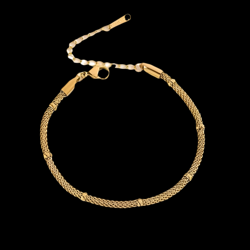 Mesh Bracelet | 18kt Gold Plated