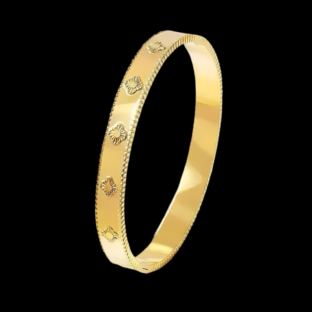 Cye Bangle | 18kt Gold Plated