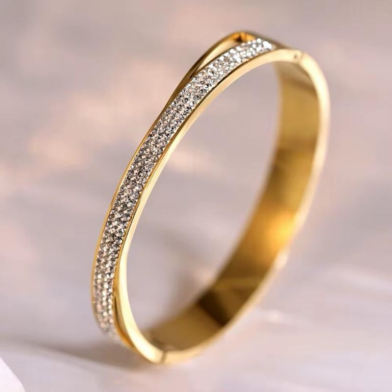 Cindy Bangle | 18kt Gold Plated