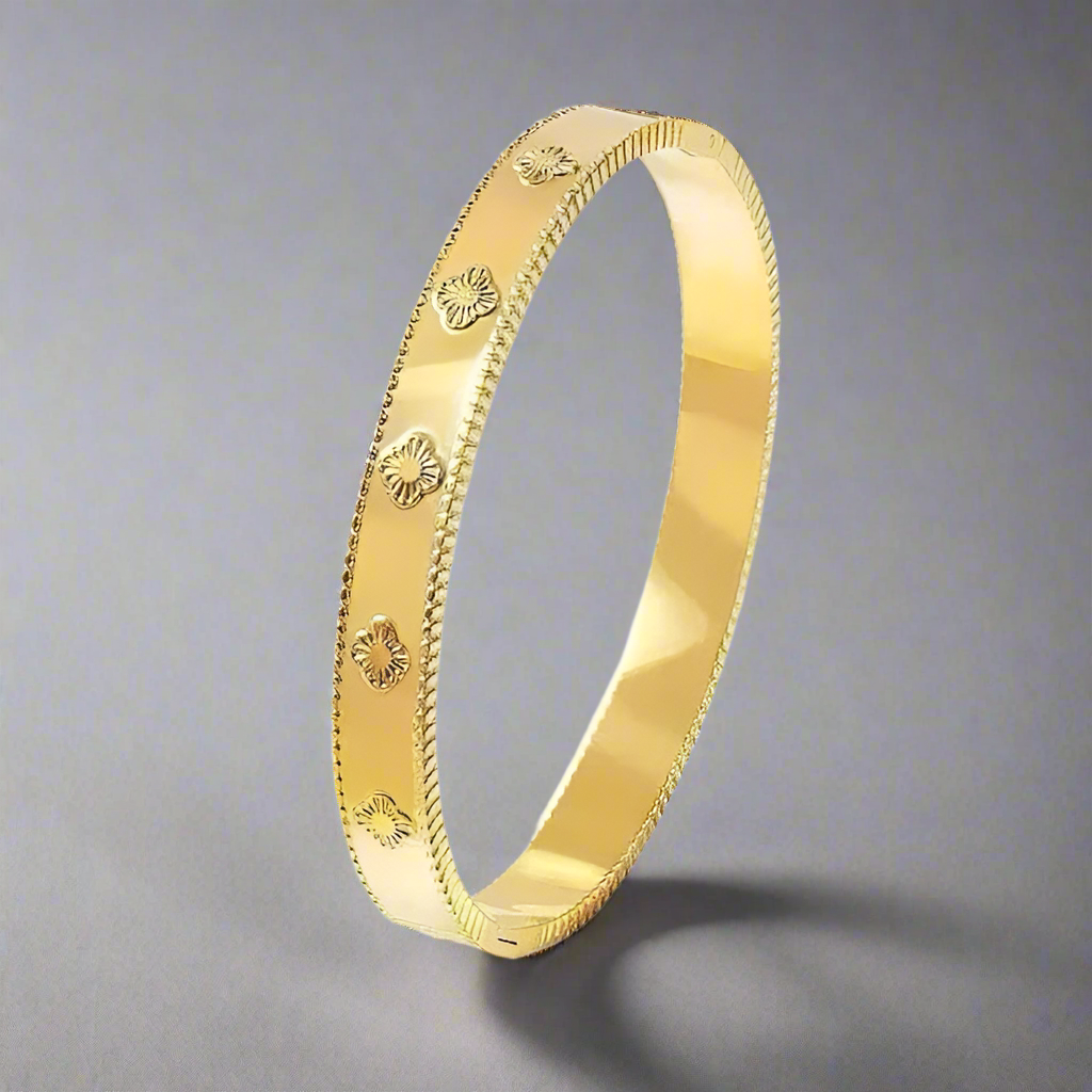 Cye Bangle | 18kt Gold Plated