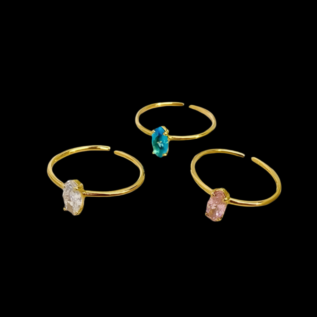 Vanna Adjustable Ring | 18kt Gold Plated