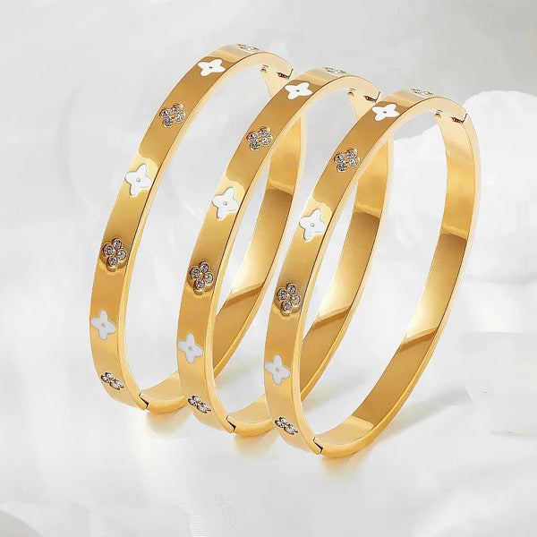 Leyla Bangle - White
