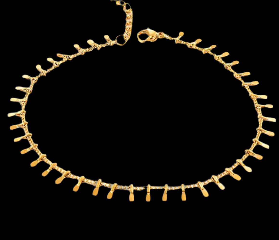 Dainty Anklet | 18kt Gold Plated