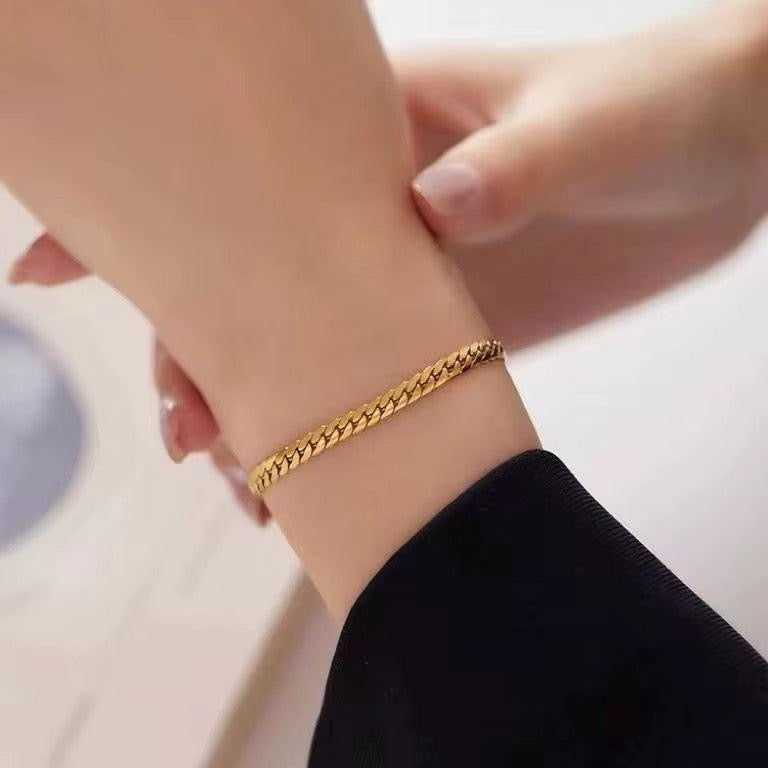 Vela Bracelet | 18kt gold plated