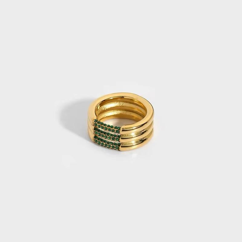 Cuff Ring | 18kt Gold plated