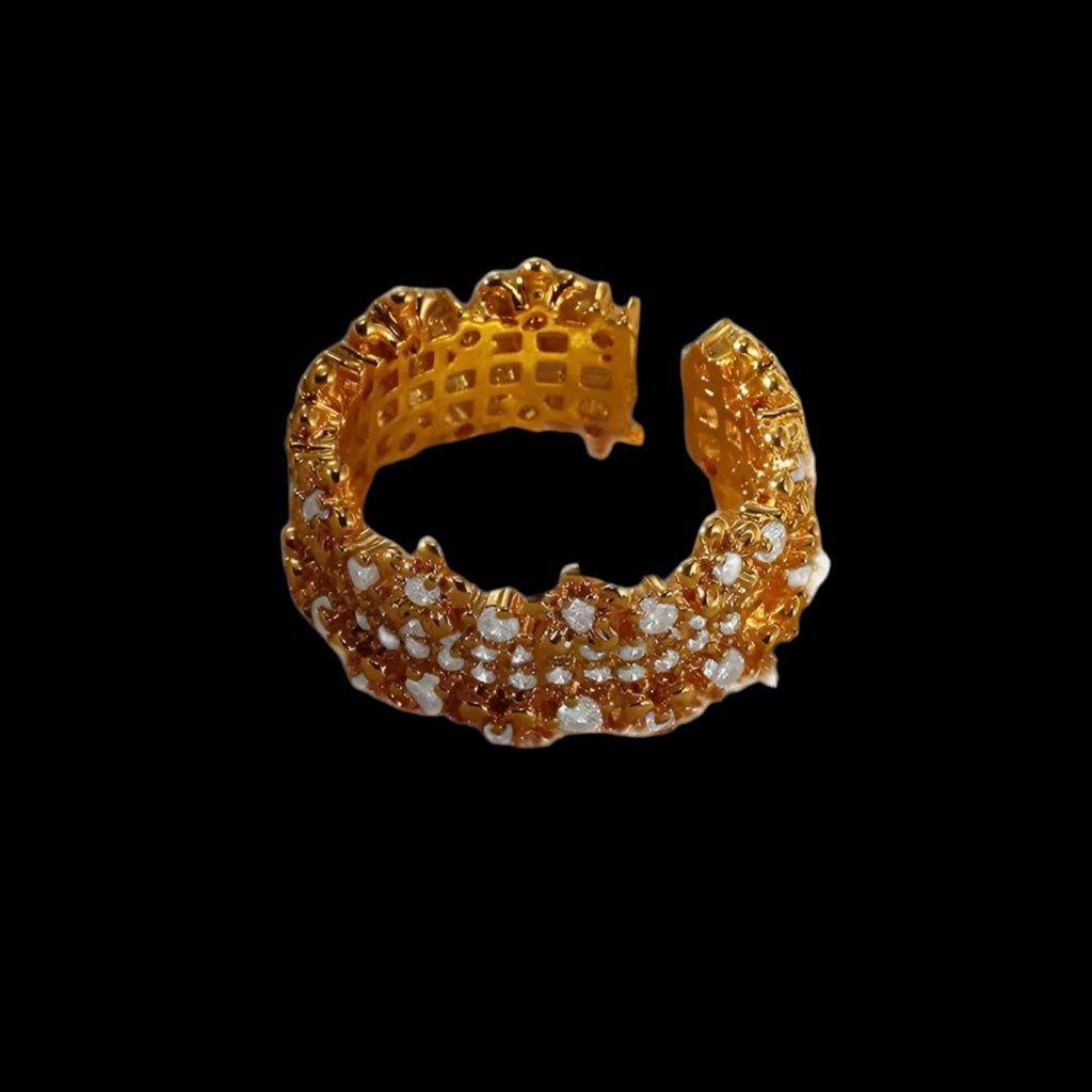 Starry Adjustable Ring | 18kt Gold Plated