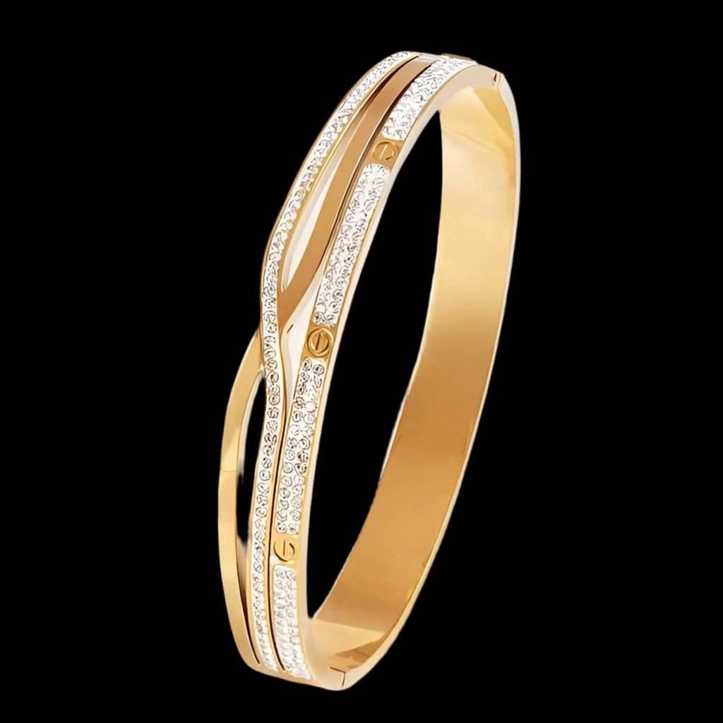 Diana Bangle | 18kt Gold Plated