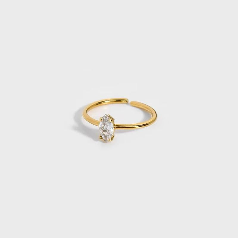 Vanna Adjustable Ring | 18kt Gold Plated