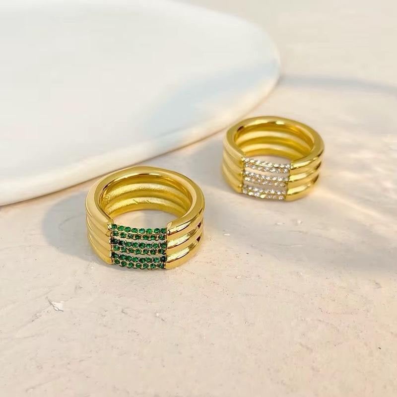 Cuff Ring | 18kt Gold plated