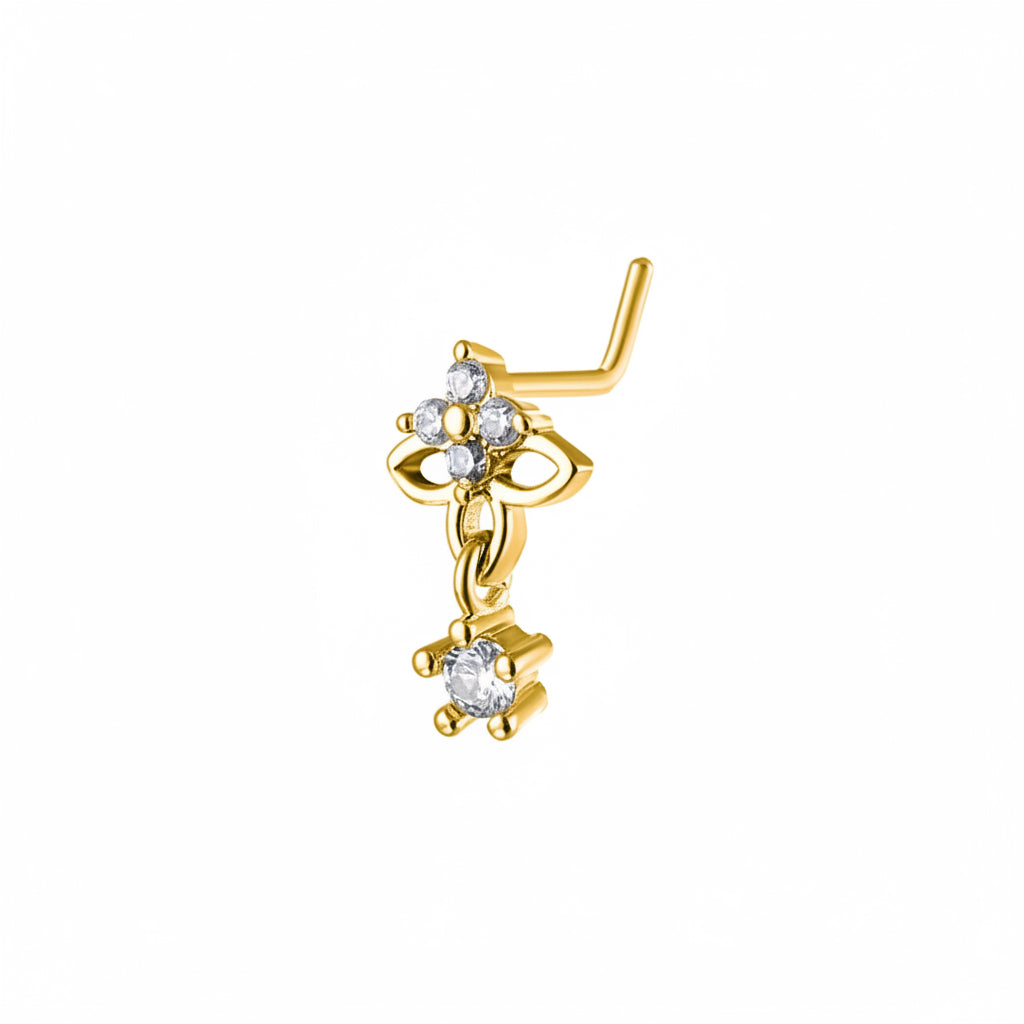 Flower Nose Stud