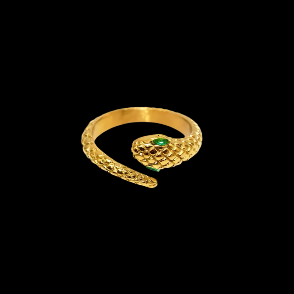 Snipe Adjustable Ring | 18kt Gold Plated