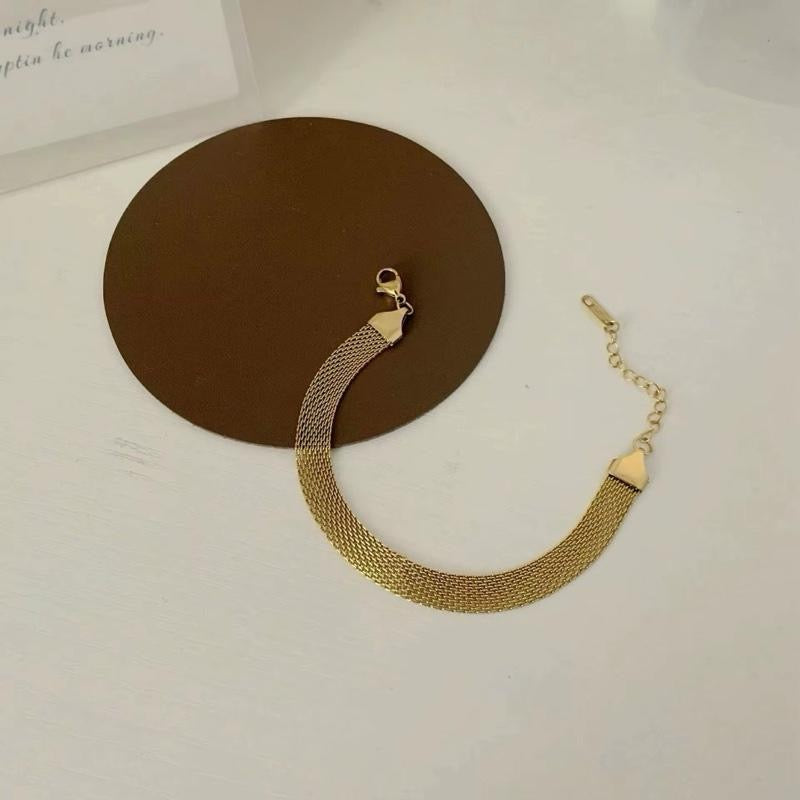 Watch Strap Bracelet | 18kt Gold Plated