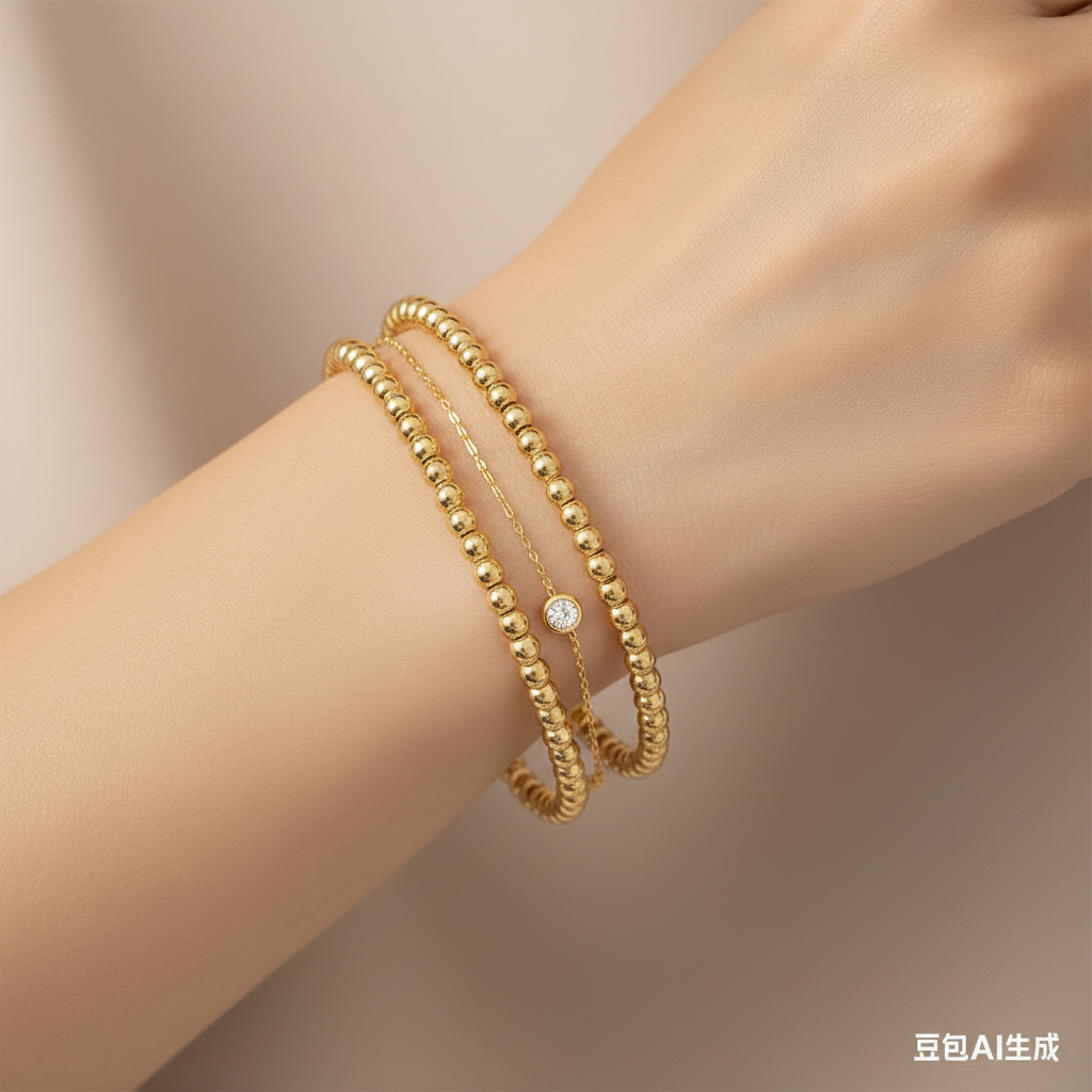 Ribbed Bangle