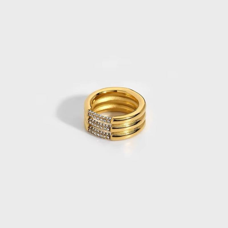 Cuff Ring | 18kt Gold plated