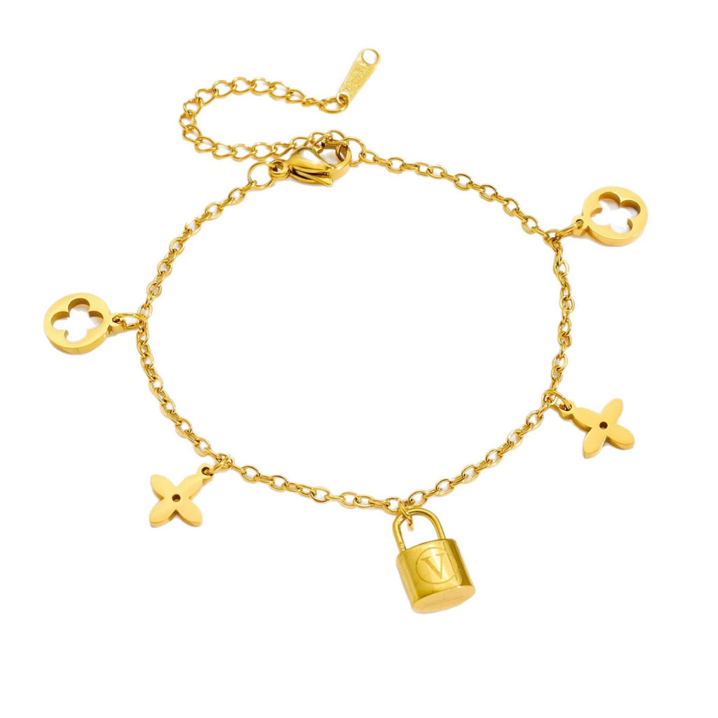 Padlock bracelet