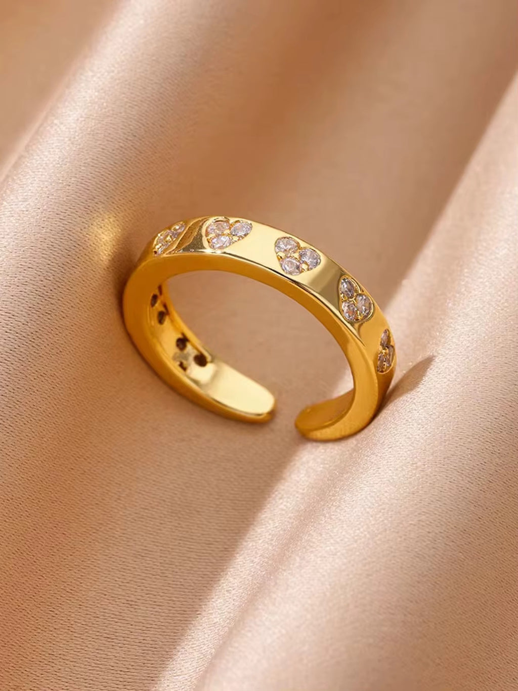 Hart Adjustable Ring | 18kt Gold Plated