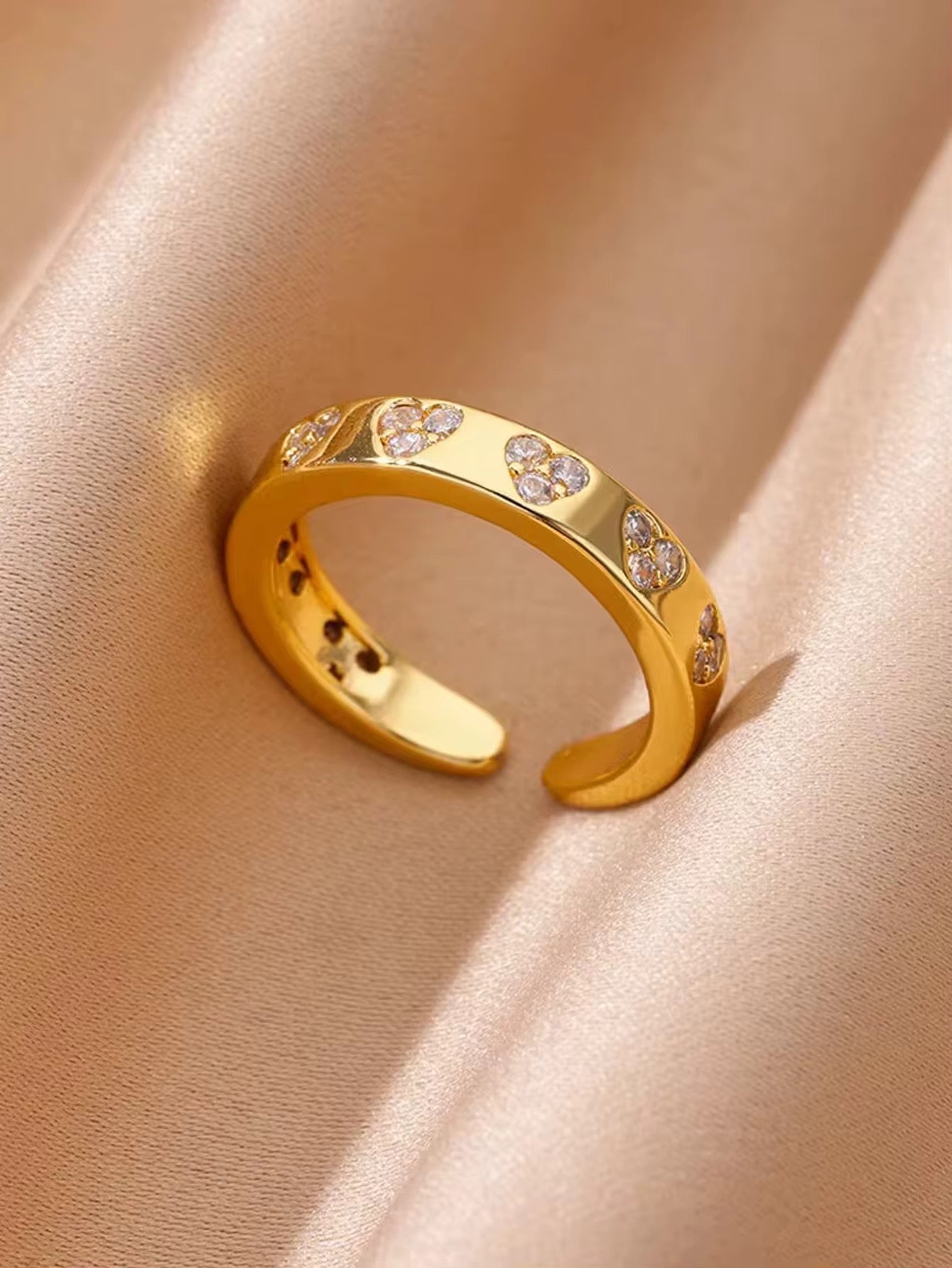 Hart Adjustable Ring | 18kt Gold Plated