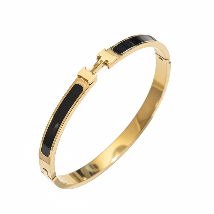 Henna Bangle - Black