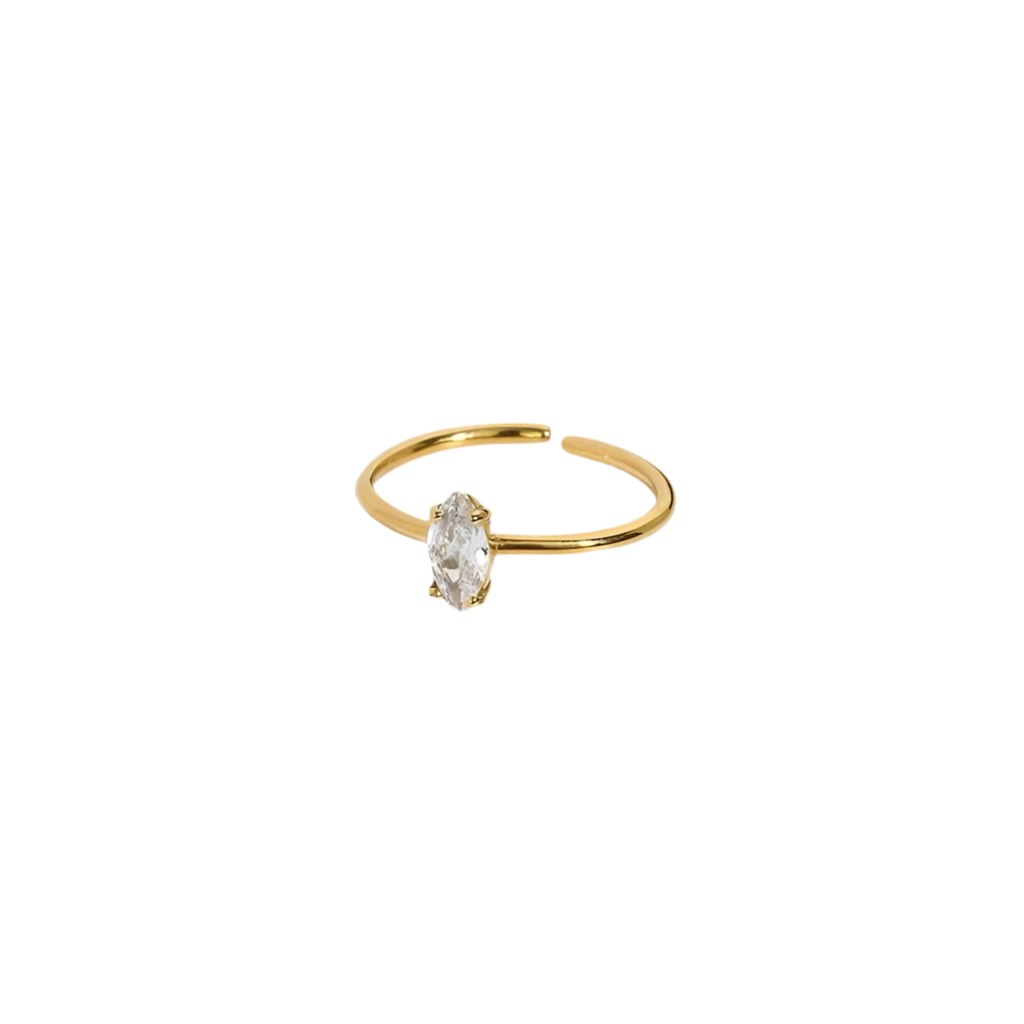 Vanna Adjustable Ring | 18kt Gold Plated