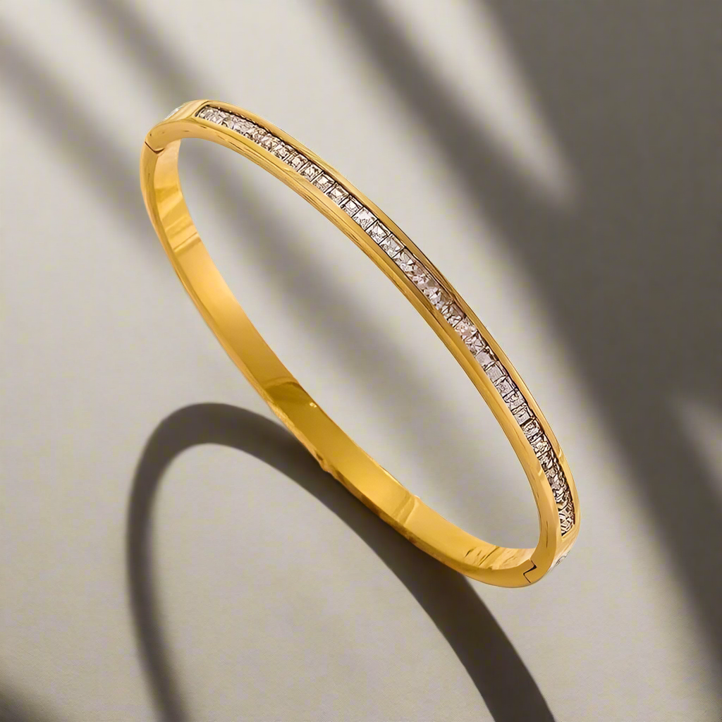 Dina Bangle | 18kt Gold Plated