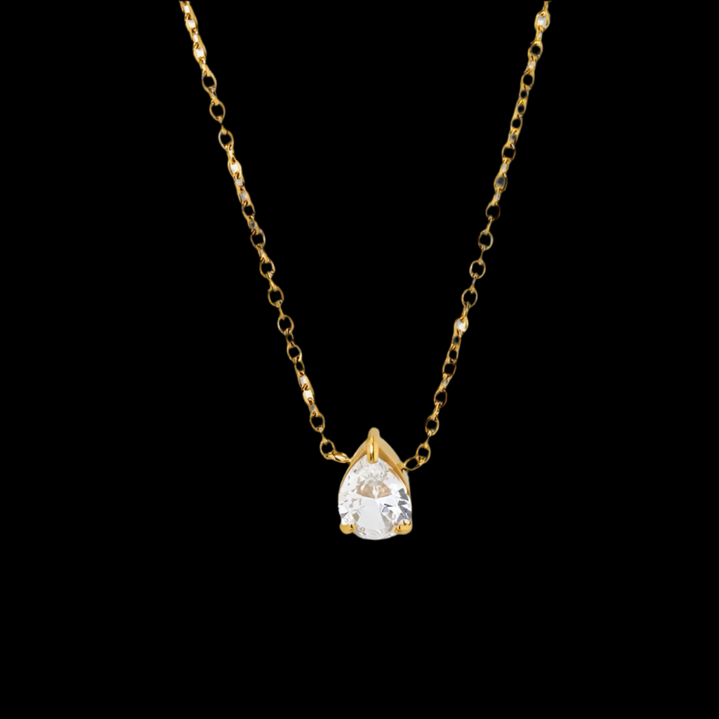 Diamanté Necklace | 18kt Gold Plated