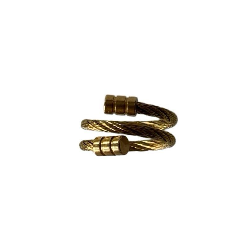 Twirler Adjustable Ring | 18kt Gold Plated