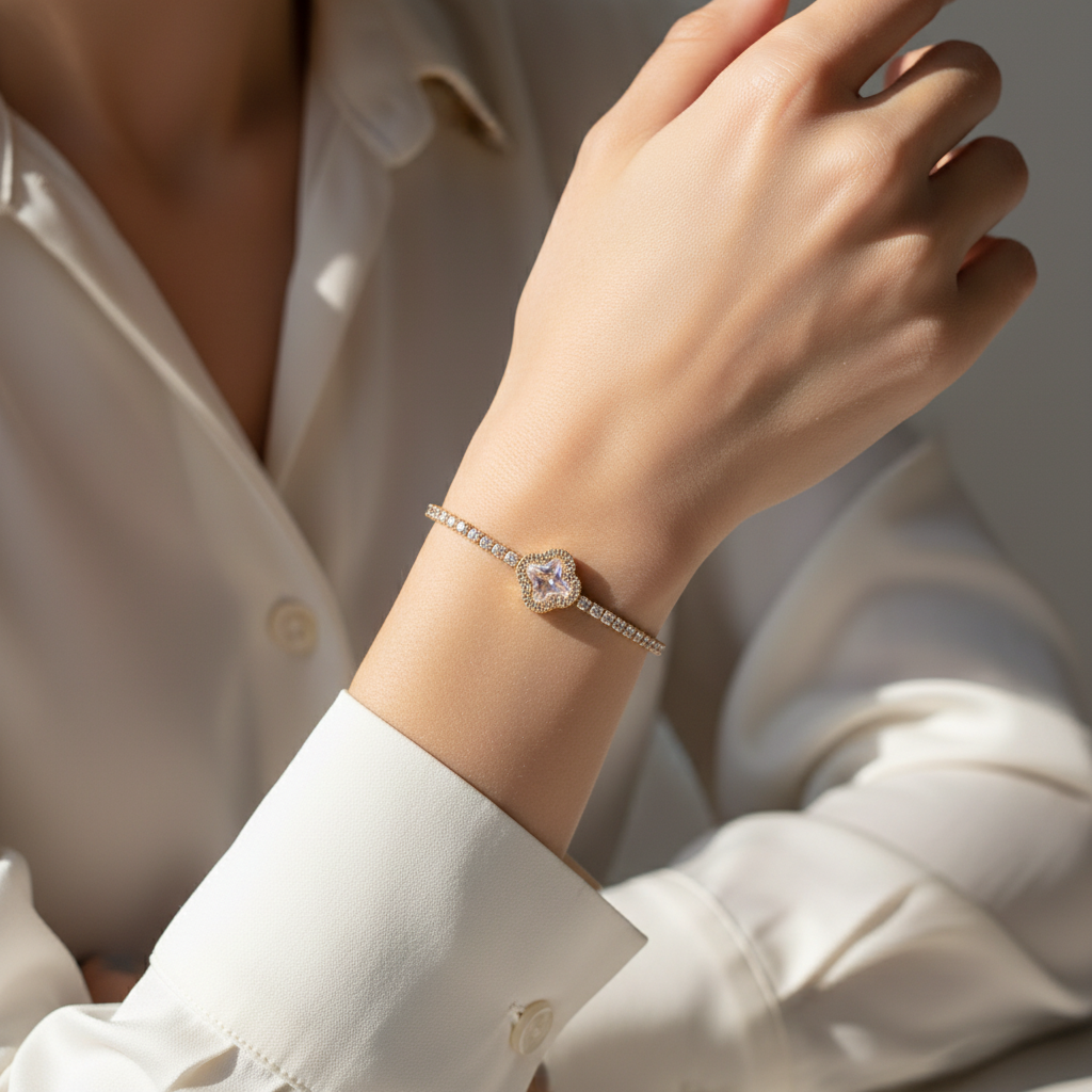 Cleo Tennis Bracelet