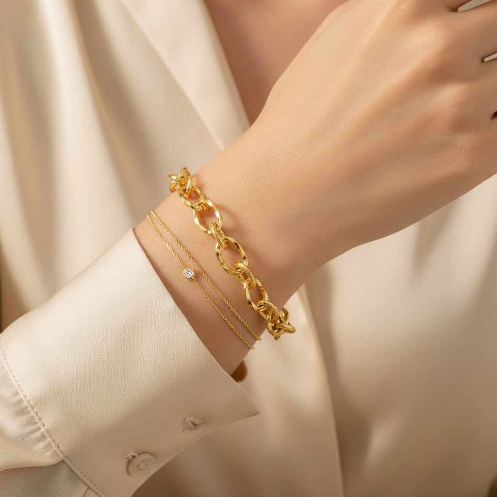 Locked bracelet