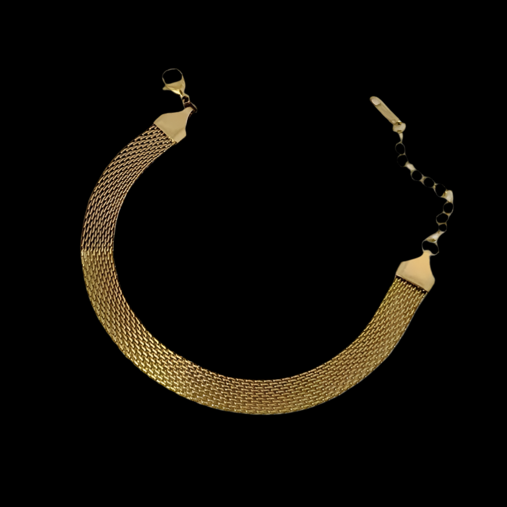 Watch Strap Bracelet | 18kt Gold Plated