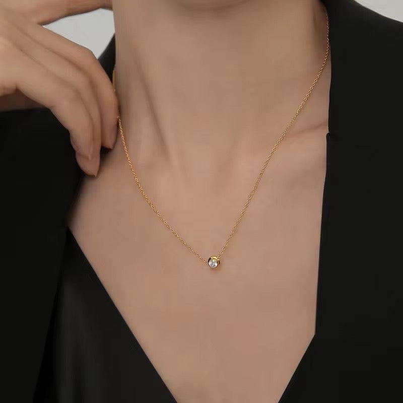 Eva Necklace | 18kt Gold Plated