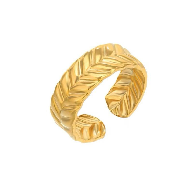 Forest Adjustable Ring | 18kt Gold Plated