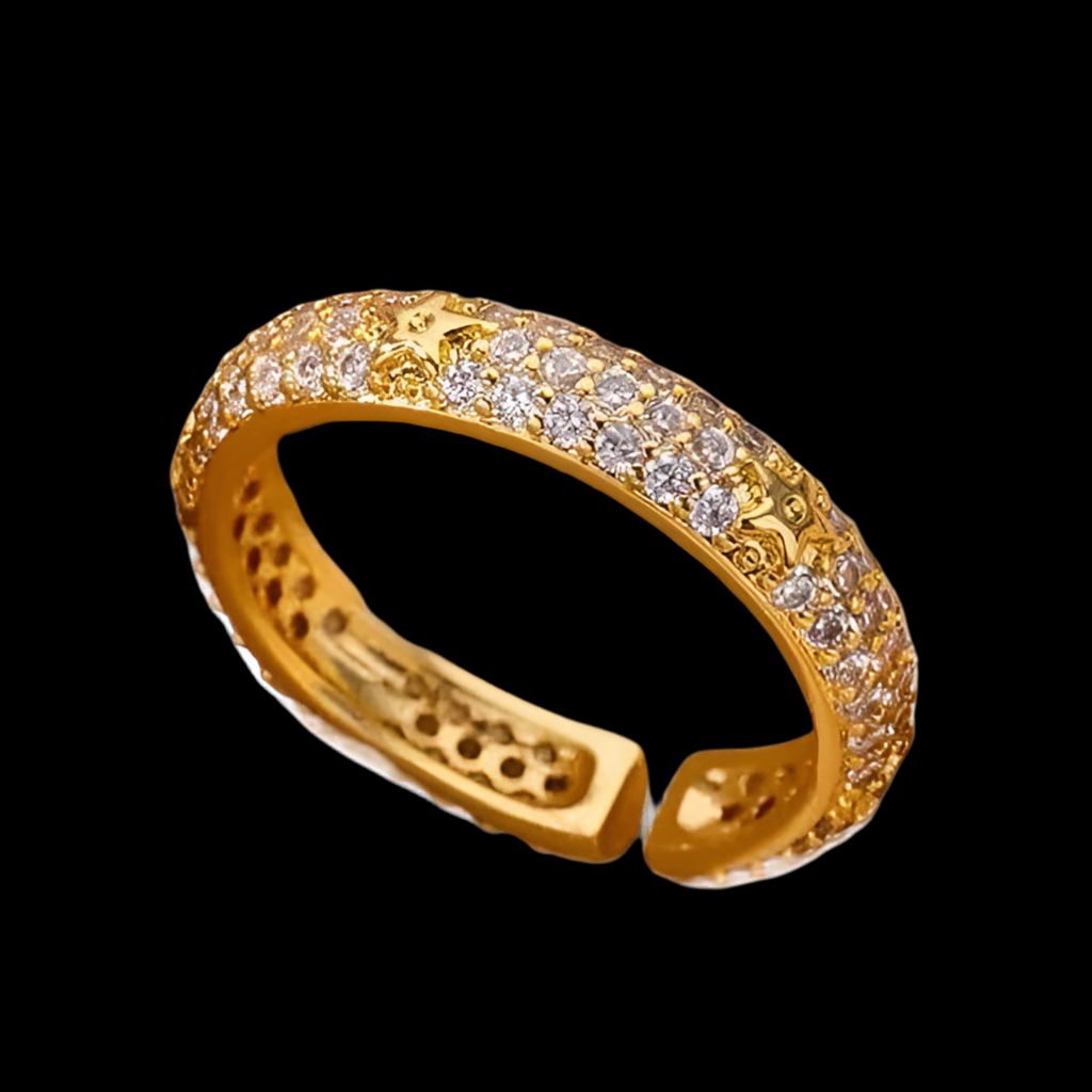 Starla Adjustable Ring | 18kt gold plated