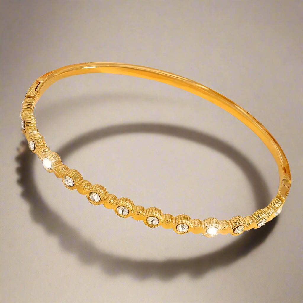 Indiana Bangle | 18kt Gold Plated