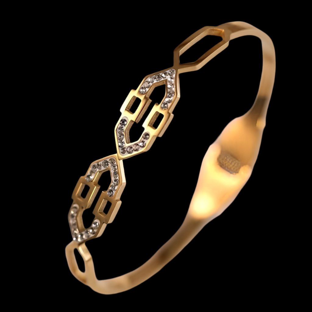Royale Bangle | 18kt Gold Plated
