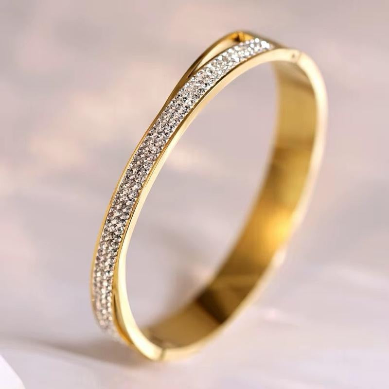 Cindy Bangle | 18kt Gold Plated