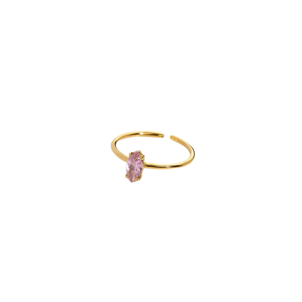 Vanna Adjustable Ring | 18kt Gold Plated