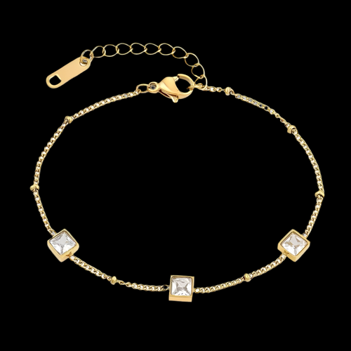 Ariana Bracelet | 18kt gold plated