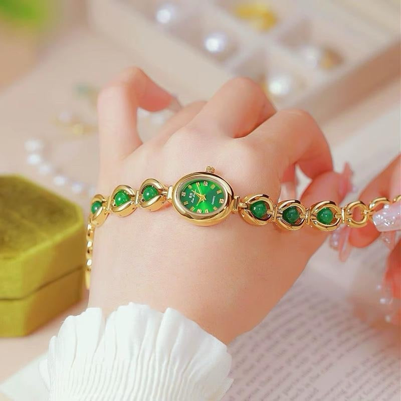 Jade Watch | Gold Plated