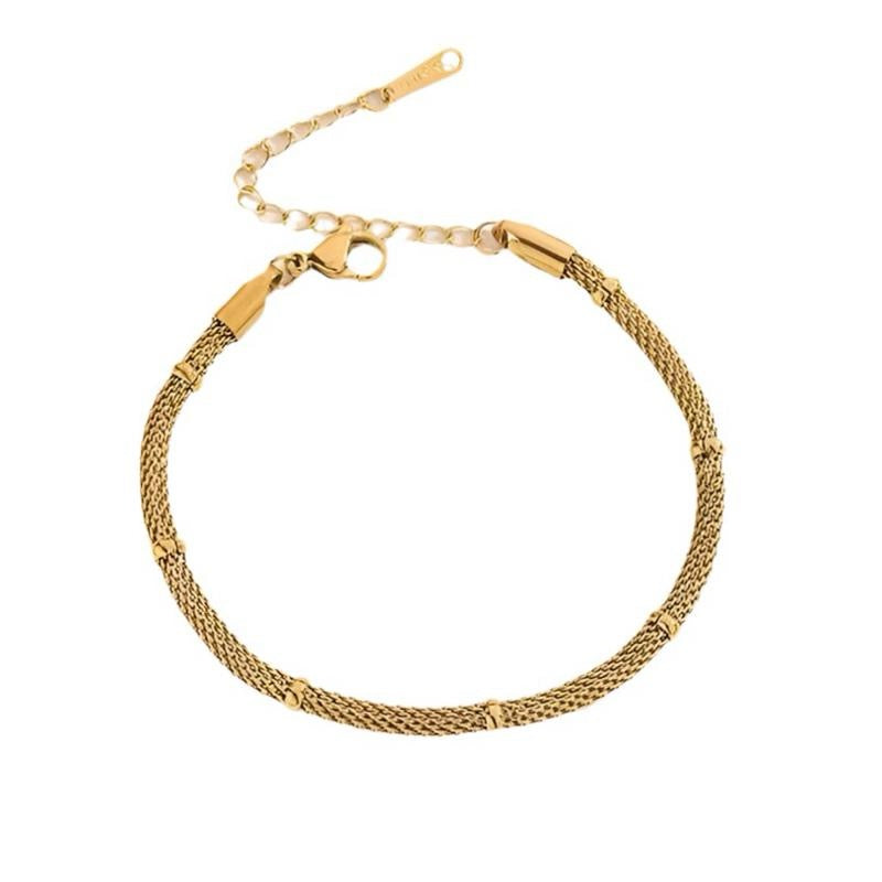 Mesh Bracelet | 18kt Gold Plated